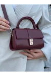 کیف دستی و دوشی زنانه نورا مدل بوردو - 9642