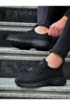 کفش ورزشی روزمره مردانه مشکی - 9471