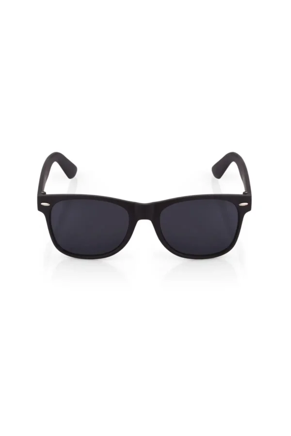 عینک آفتابی مردانه با محافظت UV400 رنگ مشکی - 8448