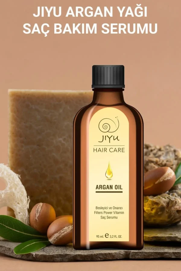 روغن آرگان سرم مراقبت از مو ترمیم‌کننده مغذی، مرطوب‌کننده، طبیعی و درخشان‌کننده در برابر ریزش مو - 8959