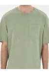 تی‌شرت پایه راحت سبز 50306991-VR016 - 8547