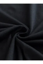 تی‌شرت کلفتی مردانه و زنانه با طراحی گرافیکی، یقه گرد، آستین کوتاه، رنگ مشکی، از جنس پنبه - 8817