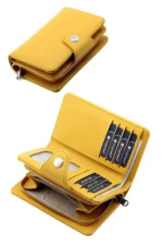 کیف کلاسیک چرمی متوسط سختال بدون جنسیت - 9527