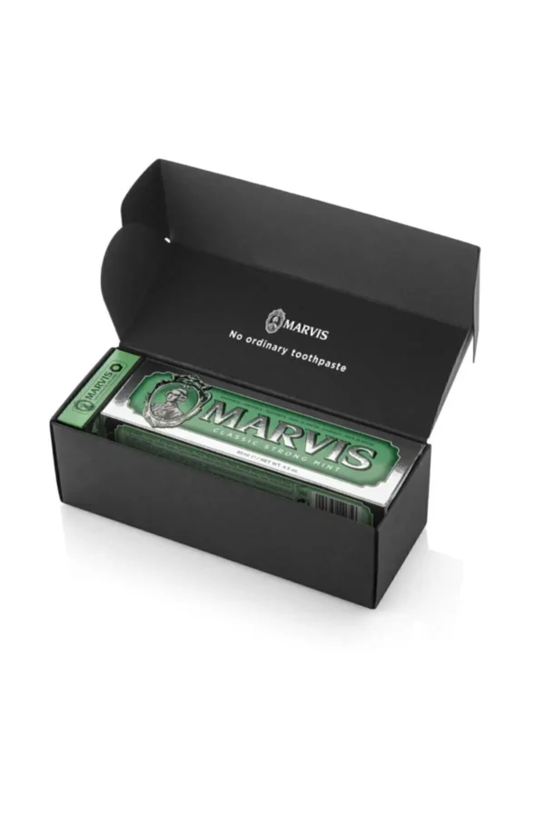 خمیر دندان نعناع قوی کلاسیک ۸۵ میلی‌لیتر + مجموعه نگهدارنده - 8529
