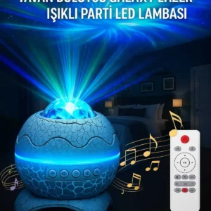 پروژکتور ستارهای، سقف کهکشان، لیزر، توپ دیسکو، بلندگوی بلوتوث، چراغ LED مهمانی - 9283