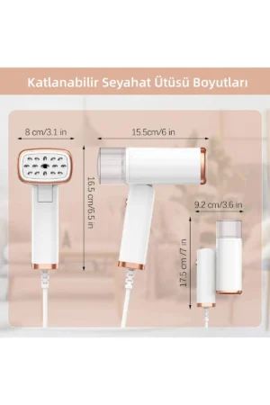 میو X20sm 18 گرم در دقیقه بخار قوی و پرتابل با پایه استیل ضد زنگ، اتو مخصوص رفع چروک - 8486