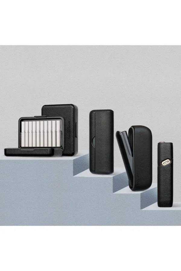 کیف چرم سیاه سازگار با IQOS ILUMA - 8472