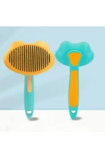 شانه حیوان خانگی با دسته و گوشه‌دار - 8649