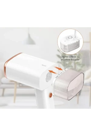 میو X20sm 18 گرم در دقیقه بخار قوی و پرتابل با پایه استیل ضد زنگ، اتو مخصوص رفع چروک - 8486