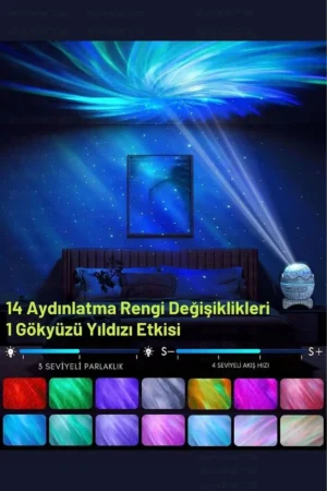 پروژکتور ستاره‌ای، سقف کهکشان، لیزر، توپ دیسکو، بلندگوی بلوتوث، چراغ LED مهمانی - 9283