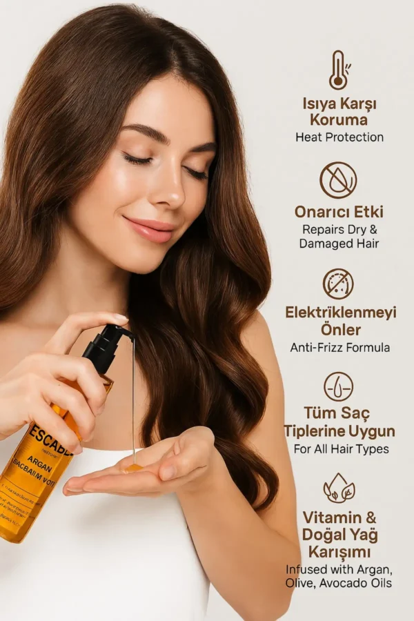 روغن مراقبت مو آرگان 100 میلی لیتر - 8940