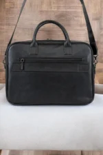 کیف لپ‌تاپ و مدارک زنانه و مردانه مدل لوکس چرم طبیعی سایز ۱۴ و ۱۵.۶ اینچ - 9696