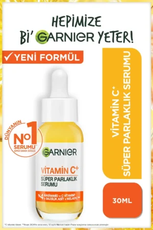 سرم فوق‌العاده درخشان ویتامین C+ (نیاسینامید، سالیسیلیک، ملاسین) - 9048