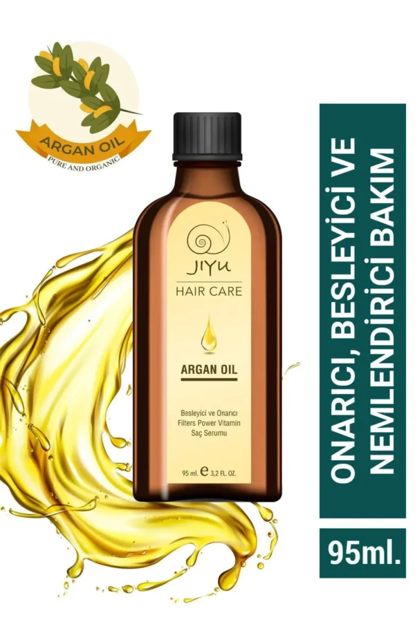 روغن آرگان سرم مراقبت از مو ترمیم‌کننده مغذی، مرطوب‌کننده، طبیعی و درخشان‌کننده در برابر ریزش مو - 8959