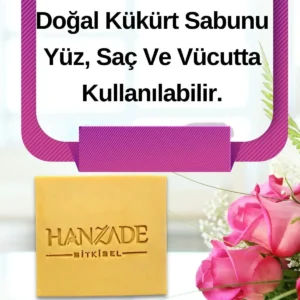 صابون گوگردی دست‌ساز طبیعی هاتای - ۲ عدد - 9667