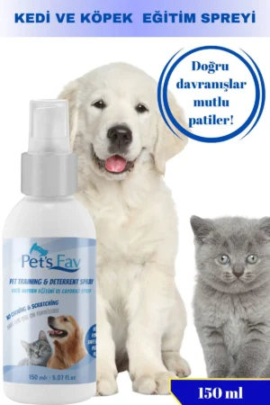 اسپری آموزش توالت طبیعی برای دور نگه داشتن گربه، بازدارنده و جلوگیری کننده از خراشیدن و گاز گرفتن - 8735