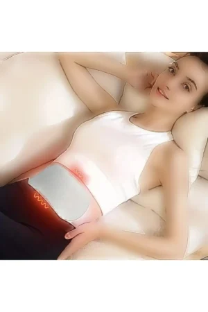 کمربند قاعدگی ویژه روزهای خاص، پد گرم‌کننده، ماساژ شکم، مسکن درد دوران قاعدگی، کمربند آرامش‌بخش - 8406