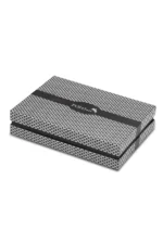 ست کیف کمری، کیف کارت، جاکلیدی، فندک هدیه‌ای سیاه - مدل ست-3012-chx - 8482