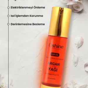 روغن مراقبت مو آرگان ترمیم‌کننده، مرطوب‌کننده و درخشان‌کننده موهای بی‌جان و کدر، لوکس‌اویل، ۵۰ میلی‌لیتر - 8917