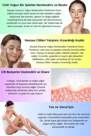 کرم مرطوب‌کننده غلیظ پانتنول 150 میلی‌لیتر | مراقبت 24 ساعته برای پوست‌های خشک و حساس، حاوی روغن ارگانیک آرگان - 8985