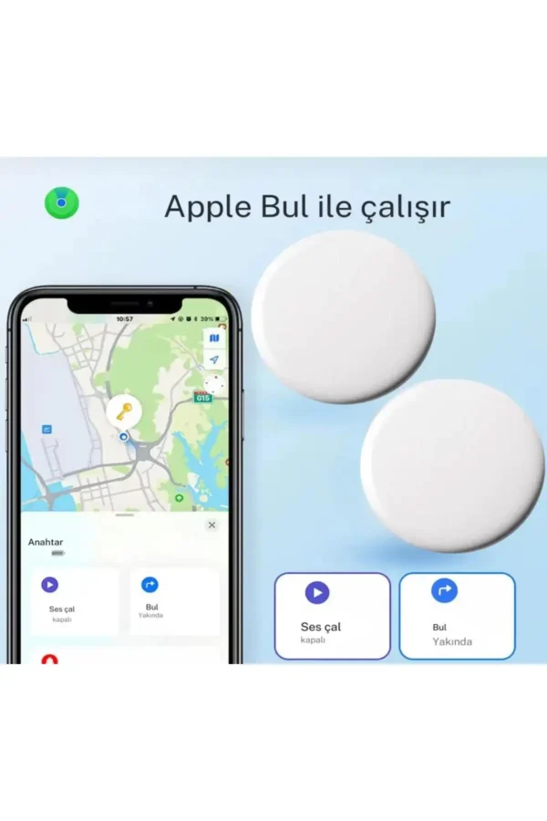 دستگاه پیگیری هوشمند، جاکلیدی ایرتگ GPS، iOS، اپلیکیشن پیدا کن، دستگاه پیگیری اشیاء قابل حمل - 8401