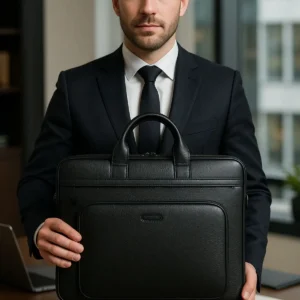 کیف مدارک چرم طبیعی - 9707