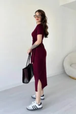 لباس بلند مدل یان با گیره گردن - 9070