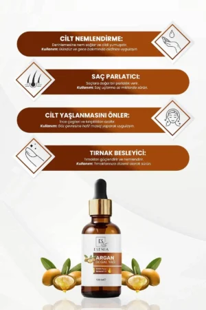 روغن آرگان 0 خالص و طبیعی روغن گیاهی اسانس آرگان 100ml - 8983