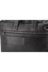 کیف مدارک و لپ‌تاپ از چرم طبیعی دوآرت مشکی - 9695