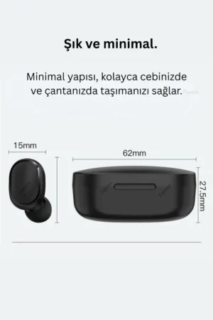 هدفون بلوتوث دات E6s با صدای HD و بیس اضافی و کیفیت بالای میکروفن - 9252
