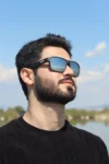 عینک آفتابی طبیعت گردی مردانه پلاریزه - 8462