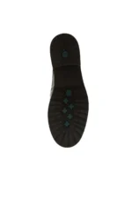 آیکونها کفش loafer زنانه قهوهای رنگ با نوک گرد و زیره لاستیکی از ۱۰۰% چرم - 9321