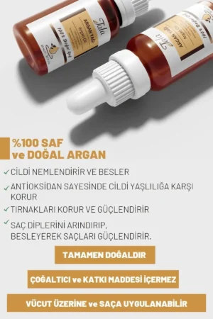 روغن آرگان 100% خالص و طبیعی 20 میلی لیتر - 8922