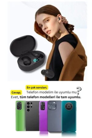 هدفون بلوتوث دات E6s با صدای HD و بیس اضافی و کیفیت بالای میکروفن - 9252