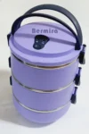 ترموس غذا سه طبقه برميرا - "لیلی" - 9166