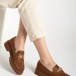 کفش loafer زنانه سوئدی با جزئیات V Toka - مدل Gen2072 - 9324