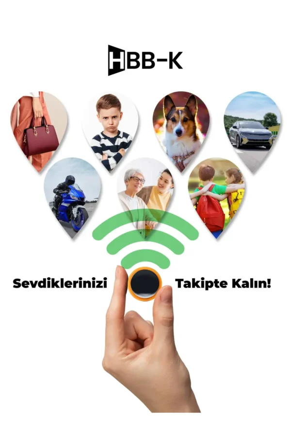 تگ پلاس - دستگاه هوشمند GPS برای ردیابی با سازگاری با اندروید و iOS - 8396