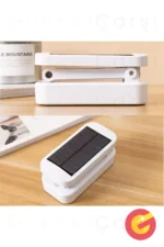 لامپ مطالعه خورشیدی با 3 حالت، USB شارژ، قابل‌تا شدن و مناسب برای مطالعه در تخت خواب - 9288