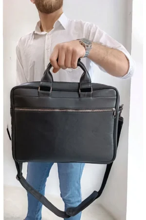کیف مستندات و لپ‌تاپ چرم اصل مدل لوکس با کیفیت ویژه (40×29 سانتی‌متر) - 9706