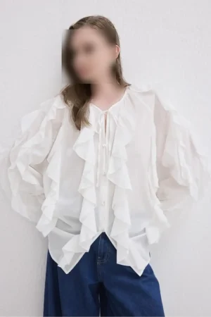 کت shirt فریبریل روزا، رنگ اکرو - 9206