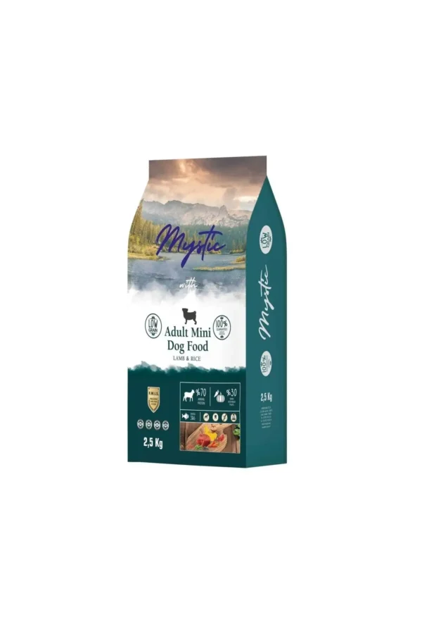 خوراک بزرگسالان سگ با غلات کم، مینی و متوسط با طعم گوشت بره، 2.5 کیلوگرم - 8804