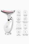 دستگاه ماساژ گردن و صورت – با نور LED، جریان میکرو EMS، گرمکن و ویبره - 8410