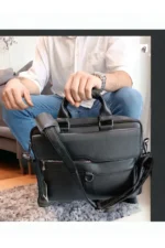 کیف مستندات و لپ‌تاپ چرم اصل مدل لوکس با کیفیت ویژه (40×29 سانتی‌متر) - 9706