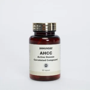 AHCC ترکیب فعال هگزوز حاوی قارچ شییتاکه - 60 کپسول 500 میلی‌گرم - 9405