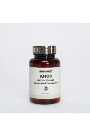 AHCC ترکیب فعال هگزوز حاوی قارچ شییتاکه - 60 کپسول 500 میلی‌گرم - 9405