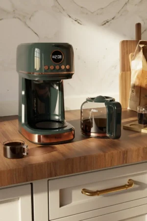 مخلوط کن قهوه با فیلتر سبز و نمایشگر دیجیتال مدل فر-اف‌سی۰۹ ولوتو - 9546