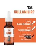 قطره مولتی ویتامین Bvp Plus B برای مراقبت از موی گربه، جلوگیری از ریزش مو 50 میلی‌لیتر - 8647