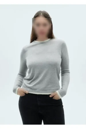 شلوار جین راست‌قصری ماتیلدا با قد متوسط - 9094