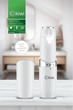 اپیلاتور خودکار با نور برای ابرو، صورت و مناطق حساس مدل Kep-6816 - 9238