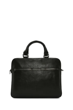 کیف اداری مردانه مشکی 22wbd320418 - 9702